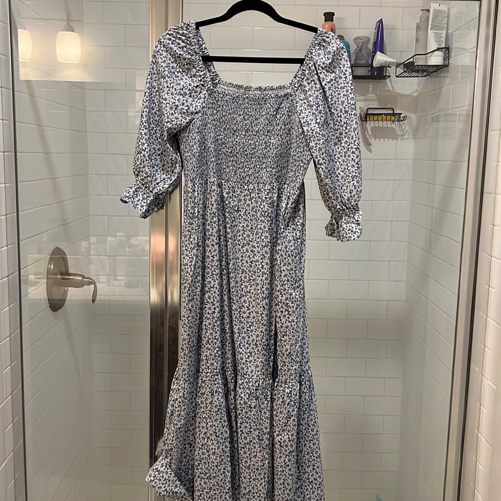 Madewell lucie midi dress NWT